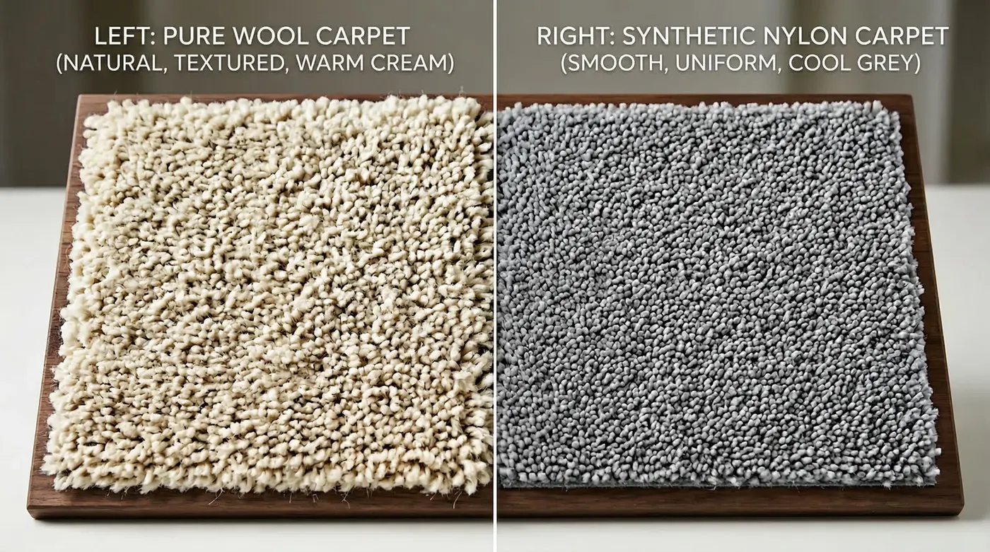 羊毛地毯 vs 合成纤维地毯：全面对比